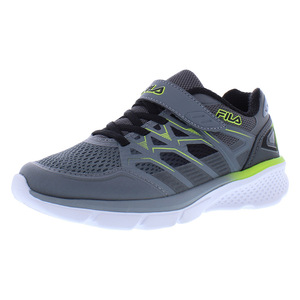 Scarpe da bambino Fila Wanderun Strap Gs Colore: Grigio/Lime 100% autentiche - Product Image 1