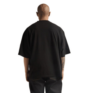 Camiseta de algodón 100% de peso pesado personalizada de alta calidad para hombre, ropa informal con hombros caídos y colores personalizados, ropa informal OEM - Product Image 4