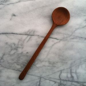 Cuchara de Cocina de Madera Resistente con Mango Largo, Multiusos, para Servir, Ecológica, de Madera Natural de Grado Alimenticio, con Acabado Espejo - Product Image 6