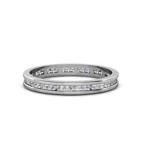 10k or laboratoire cultivé diamant alliance laboratoire diamant bijoux rond diamant bande bague de fiançailles éternité femmes bague de mariage - Product Image 5