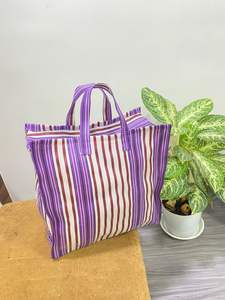 Bolsas grandes con Cremallera de nailon reciclado ecológico con bolsa de cosméticos Bolsas de lavandería de plástico sostenibles Suministro a granel de La India - Product Image 5