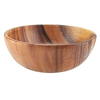 Cuenco de madera con acabado real, utensilios de cocina decorativos multiusos para bodas y fiestas, precio al por mayor de alta calidad - Product Image 6