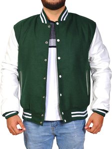 Latest Design Custom <b>Letter</b> Varsity <b>Jacket</b> for <b>Men</b> Women Unisex Comfortable Fit Coated Windproof Waterproof Spring Season - Product Image 6