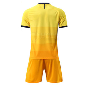 Ensemble d'uniformes de football de haute qualité, maillot et short de football personnalisés pour équipe, tissu en polyester respirant, séchage rapide, vêtements de sport sans marque - Product Image 2