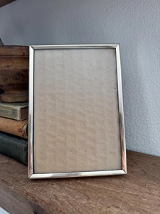 Classic Silver Metal Photo <b>Frame</b> Clean and Simple Design Ideal <b>for</b> <b>Living</b> <b>Room</b> Bedroom Office Decor or Gift Purposes - Product Image 6