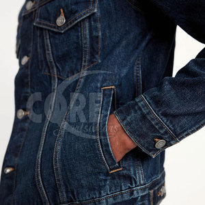 Nuevo en stock Chaqueta vaquera para hombre El mejor diseño disponible en diferentes colores Chaqueta de invierno vaquera para hombre - Product Image 4