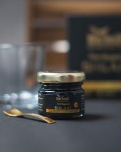 Résine de Shilajit filtrée haute puissance, certifiée biologique, plus de 80 % d'acide fulvique, qualité alimentaire, en bouteille, soutient l'entraînement - Product Image 3