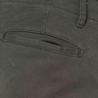 Pantalon cargo slim vert olive et vert militaire, imperméable et coupe-vent, respirant, avec cordon de serrage, jambe fuselée