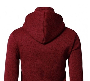 Sweats à capuche en molleton de coton de grande taille de haute qualité avec logo personnalisé Streetwear XS col à capuche à imprimé solide pour l'hiver - Product Image 3