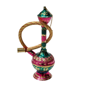 Decoración de Mesa de Narguile de Latón Vintage en Diferentes Colores, Decoración de Narguile de Latón Hecha a Mano, Decoración del Hogar de Primera Calidad - Product Image 3