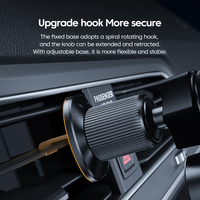 Soporte Flexible Inalámbrico para Auto Eway 15W 2025, Multifuncional, Profesional, con Inducción Inteligente, Auto-Clamp, Tipo-C, Fácil Instalación