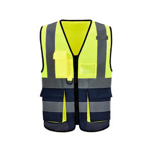 Chaleco de Seguridad Sin Mangas de Poliéster de Alta Visibilidad Betterglowapperal, Cinta Reflectante, Secado Rápido, Certificado CE - Product Image 3