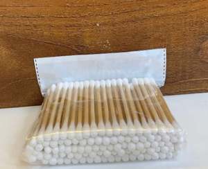 Offre Spéciale – Cotons-tiges industriels à double tête ronde en bois pour usage hospitalier, 100 bâtonnets/paquet, du fabricant indien, meilleur prix - Product Image 2