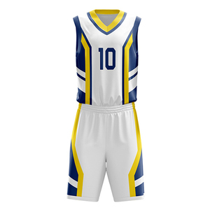 Maillot de basket-ball Laker Design attrayant le plus vendu Logo personnalisé imprimé dans des uniformes de basket-ball de couleur différente pour l'été Bsci - Product Image 2