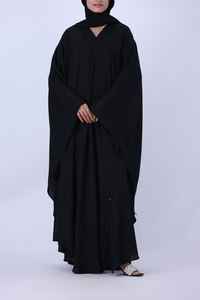 Abaya Musulmana Tradicional al por Mayor 2026 con Hijab, Patrones Tie-Dye, Manga Larga, Abaya Islámica Modesta, Vestido Musulmán para Mujer - Product Image 4