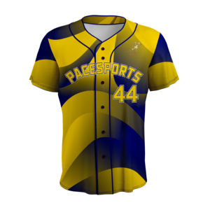 Maillots de baseball personnalisés sublimés, respirants, 100% polyester, uniformes de sport, vestes, impression de logo et de numéro d'équipe, taille plus - Product Image 2