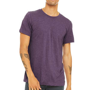 Bella + Canvas 3001C T-shirt élégant en jersey à manches courtes unisexe respirant 100% coton pour homme - Product Image 1