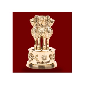 Columna Romana Miniatura de Diseño Moderno, Pilar Ashoka Dorado, Emblema Nacional de la India, Estatua Miniatura, Artesanía, Regalo Empresarial - Product Image 6