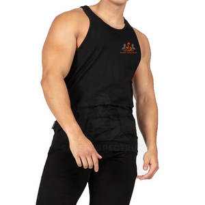 Camiseta sin Mangas Deportiva para Hombre, de Secado Rápido, Transpirable, Tejida, Informal, 100% Algodón, Alta Calidad - Product Image 5