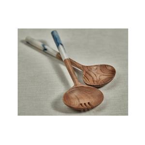 Juego de Cubiertos de Cocina de Estilo Clásico de Madera de Acacia Natural y Resina Ecológica de Lujo, Cubiertos de Alta Calidad para Venta al por Mayor - Product Image 2