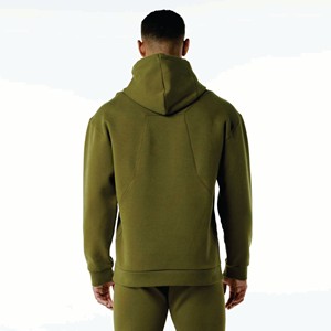 2024 nouvel arrivage de haute qualité Logo personnalisé polaire surdimensionné pull à capuche et sweat thermique polaire sweats à capuche surdimensionnés - Product Image 4