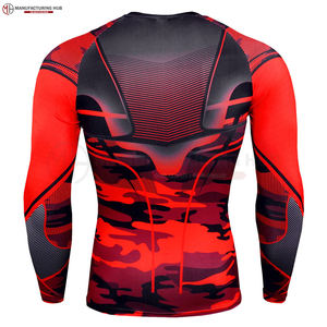Meilleure qualité en gros Rash Guard personnalisé à manches longues Rush Guard Stretch Fitness séchage rapide tenue décontracté Rash Guard - Product Image 2