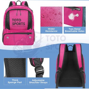 Sac de basket-ball rose confortable, best-seller, lisse, respirant, léger, logo personnalisé raisonnable, imprimé, intérieur/extérieur - Product Image 5