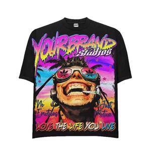 กางเกงบ็อกซี่วาฟเฟิลสำหรับผู้ชายพิมพ์ลาย DTG วาฟเฟิลแห้งเร็วผ้าฝ้าย100% - Product Image 4