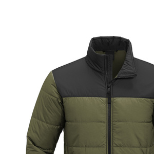 Vêtements d'extérieur de haute qualité avec logo personnalisé, prix de gros, vestes isolées, manteau matelassé à bulles isolé d'hiver pour hommes - Product Image 5