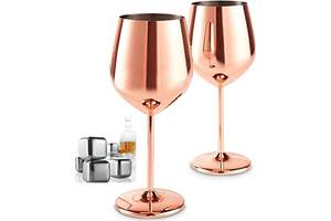 Meilleure vente, gobelet à vin haute verrerie longue tige verre à vin rouge pour Bar Restaurant maison verre à vin plaqué en cuivre - Product Image 5