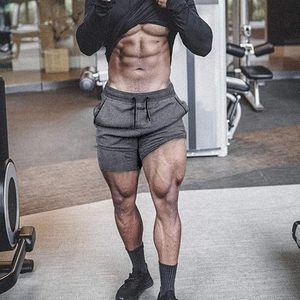 Offre Spéciale Vêtements de sport & Vêtements de fitness Ensemble short et t-shirt de sport avec short assorti pour hommes - Product Image 2