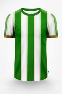 Camiseta de Fútbol, Uniforme de Fútbol Personalizado con Nombre de Equipo, Secado Rápido, Transpirable, Nailon/Algodón, Cuello Redondo, Manga Corta, Primavera Verano - Product Image 3