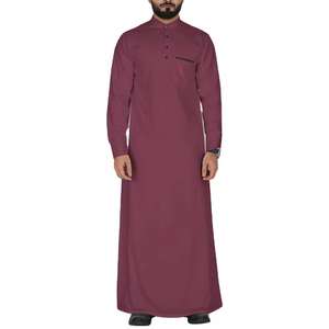 Ropa de verano para hombres musulmanes, vestido moderno y elegante para hombres de Oriente Medio, batas superventas con capucha Thobe Islam Dishdasha - Product Image 6