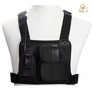 Gilet tactique respirant à poches multiples Gilet d'extérieur en polyester 100% avec tissu personnalisable - Product Image 2