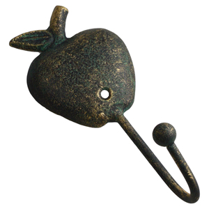 Crochets muraux et de porte en forme de poisson antique, design peint, porte-manteau mural, décoration d'intérieur, crochets à clés, designs haut de gamme - Product Image 3