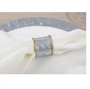 Servilletero de Metal con forma de cangrejo chapado en oro de último diseño, soporte de Decoración de mesa de diseño único para boda, fiesta, Hotel, evento, artículo de uso - Product Image 2