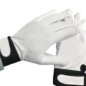 Prix de gros Gants de frappeur de baseball Gants de frappeur de baseball respirants antidérapants en cuir de vachette véritable - Product Image 1