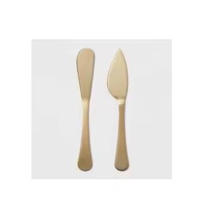 ชุดมีดทองเหลืองทำมือสำหรับเสิร์ฟในร้านอาหารโรงแรมทำจากทอง - Product Image 1