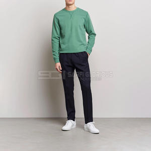 Sudadera de Hombre con Cuello Redondo Regular, Estilo Urbano, con Mangas Largas, Sudaderas con y sin Capucha para Hombre, de Felpa, con Estilo Moderno - Product Image 4