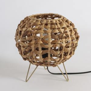 Lampe en jacinthe d'eau, accessoires pour chambre et salon, vente en gros, lampes en osier naturel - Product Image 3