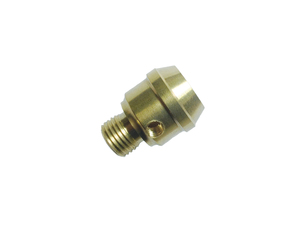 Pressacavo in metallo dorato 21,5x17,5mm. (F-Bright 1300422) - Product Image 1
