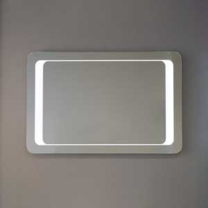 90x60 LED Backlit Front Sandblasted <b>Mirror</b> - Product Image 1