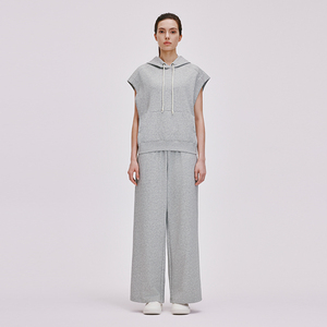 Pantalons de jogging décontractés à jambe droite, taille plus, imprimés numériquement personnalisés, pour femmes - Product Image 3