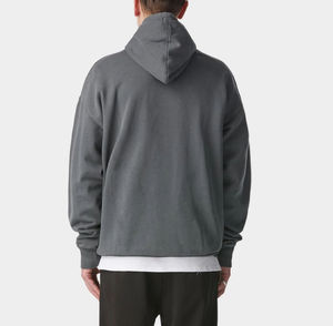 Sudadera con capucha Vintage para hombre, ropa de calle informal holgada cálida, moda de algodón, transpirable, de invierno, de talla grande, sudaderas con capucha para hombre - Product Image 4