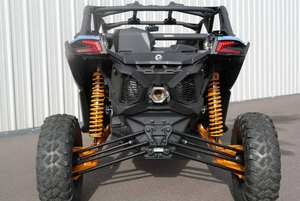 NUEVO DISEÑO 2026 Can-Am Maverick X3 Max RS Turbo RR Azul Escandinavo y Naranja C UTV PARA ADULTOS - Product Image 5