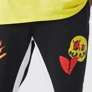 Corredor acampanado informal personalizado de alta calidad para hombre a precio mayorista/Jogger acampanado apilado con estampado de diseño personalizado para hombre - Product Image 3