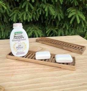 CRESCENT CRAFTS Jabonera Grande de Madera Pulida, Moderna, Geométrica, Hecha a Mano, Ecológica y Resistente al Agua para Baño y Cocina - Product Image 2