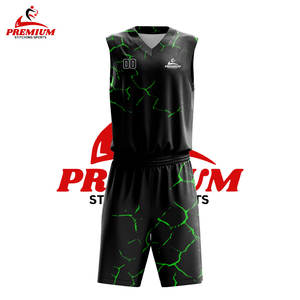 Uniformes de Baloncesto con Logotipo Personalizado, Jersey de Poliéster Transpirable para Hombres y Estudiantes, Impresión por Transferencia de Calor, Antibacteriano, Secado Rápido - Product Image 1