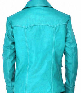 Dernier modèle Veste en cuir élégante de haute qualité pour femmes Veste d'extérieur premium motard décontractée de couleur unie - Product Image 4