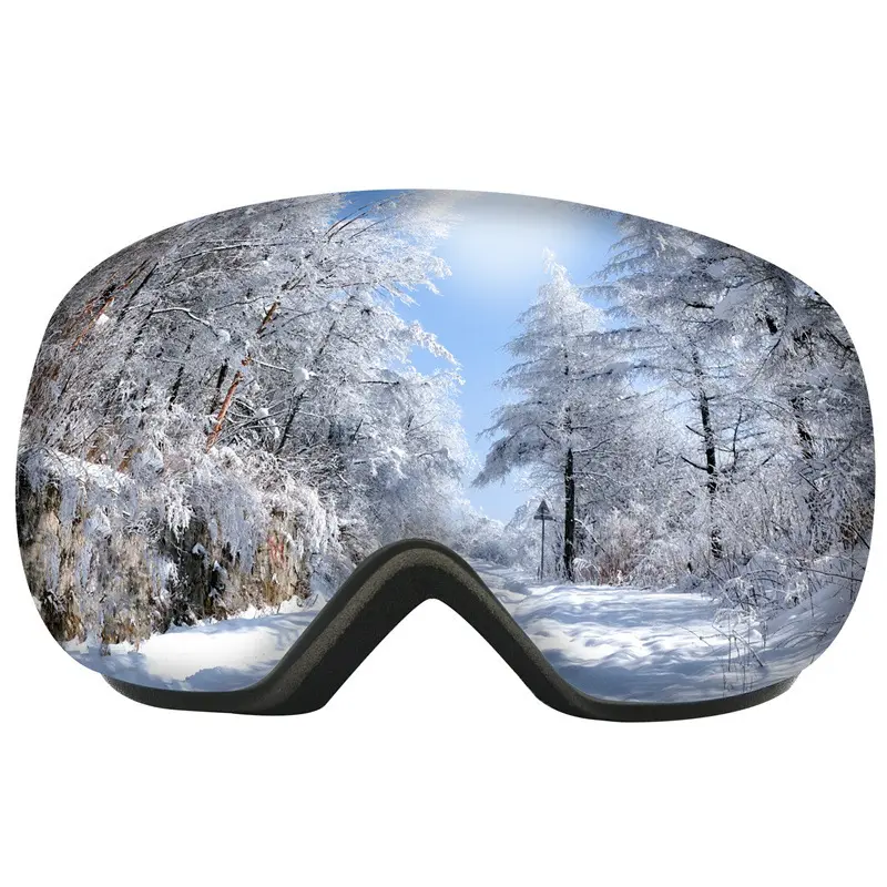Yetişkin anti-sis Unisex Snowboard Googles gözlük özel Logo kar kayak gözlükleri motokros gözlük